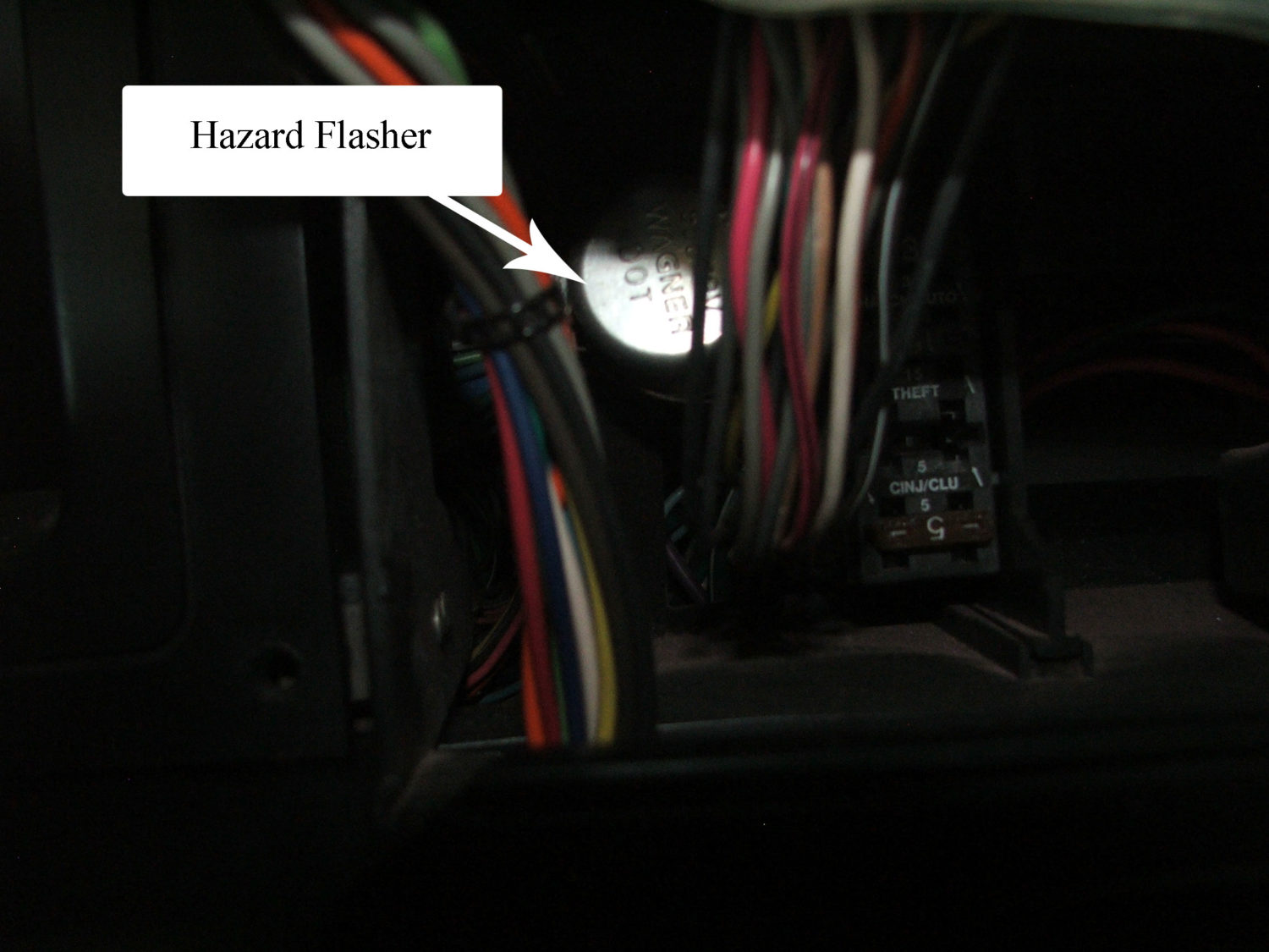 hazard light flasher for car