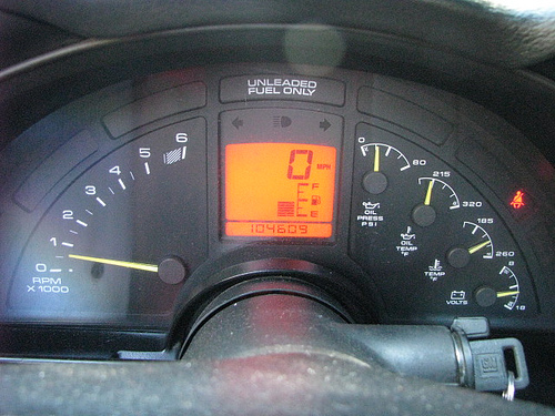 1990 on sale corvette dashboard