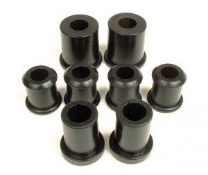 aFe 2006-2013 Chevrolet C6 Corvette Control Arm Bushing/Sleeve Set Z06/ZR1 Black main image 1