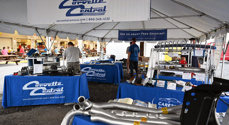 Corvette Central Carlisle booth