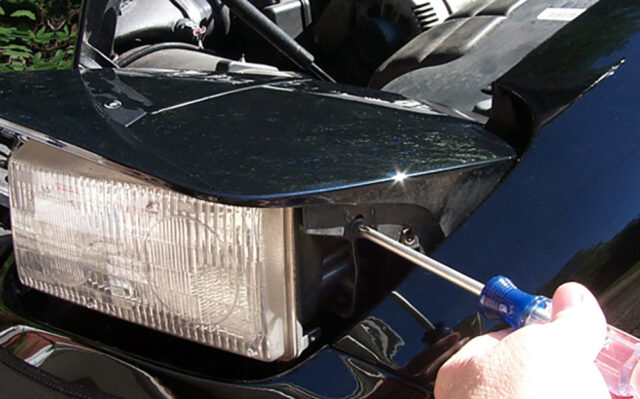 C5 Corvette Headlight removal